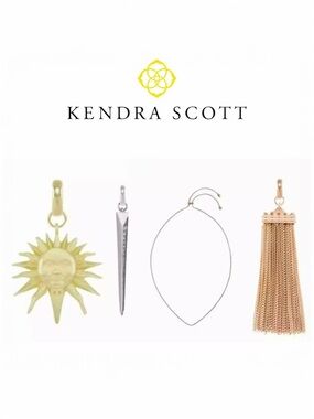 Kendra Scott Sun & Tassel Charm Necklace Set